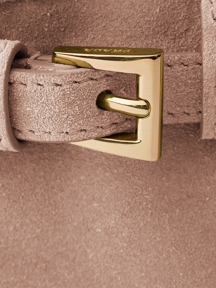 Prada Women's Bonnie Suede Top Handle Bag | Thumbnail 8