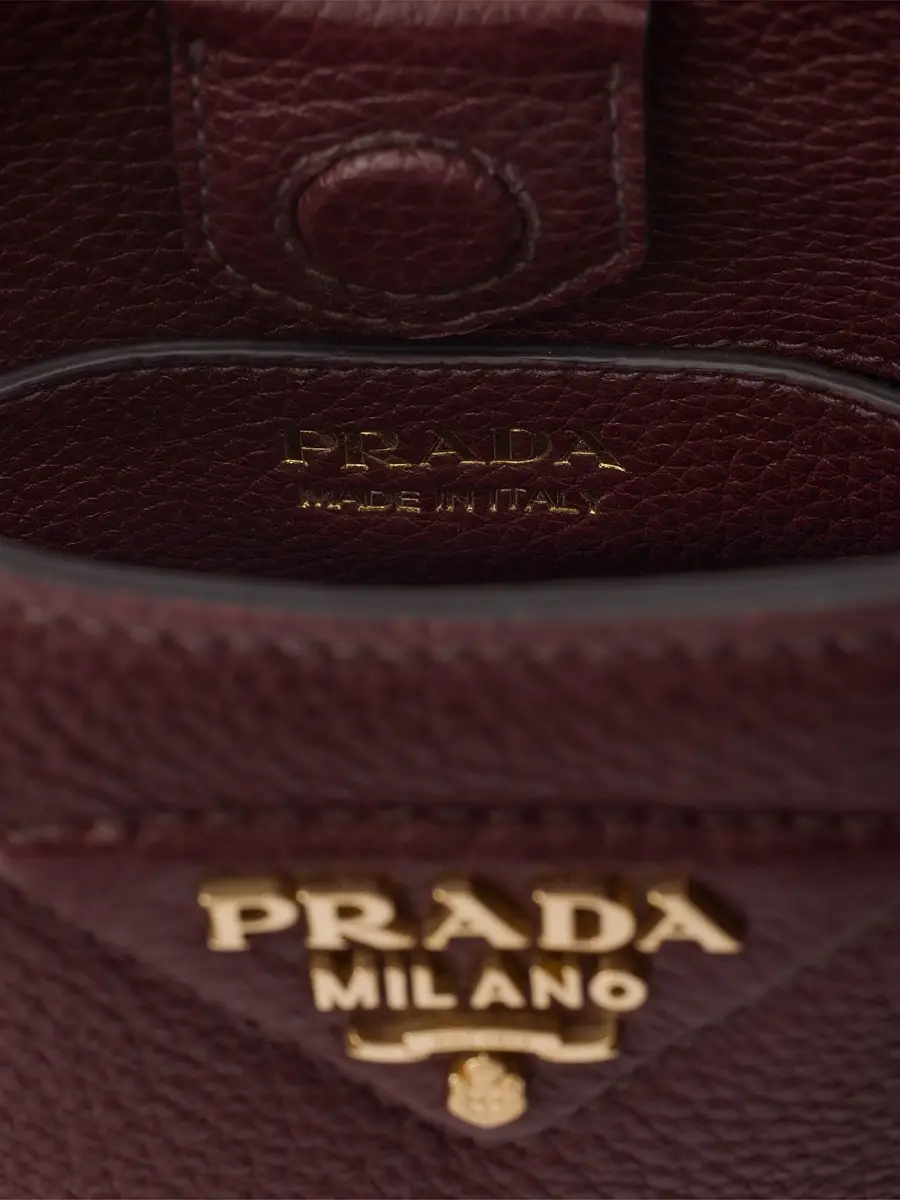 Prada Women's Mini Leather Shoulder Bag | Thumbnail 5 Prada Women's Mini Leather Shoulder Bag | Thumbnail 5