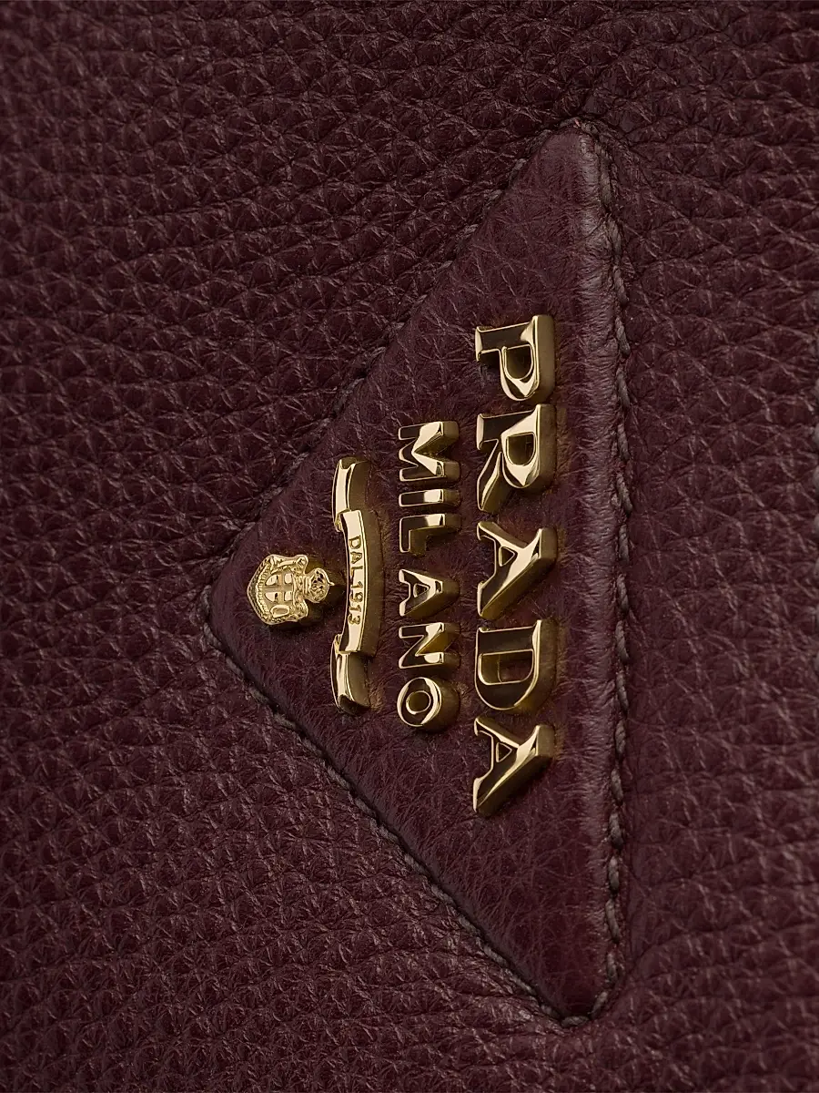 Prada Women's Mini Leather Shoulder Bag | Thumbnail 6 Prada Women's Mini Leather Shoulder Bag | Thumbnail 6