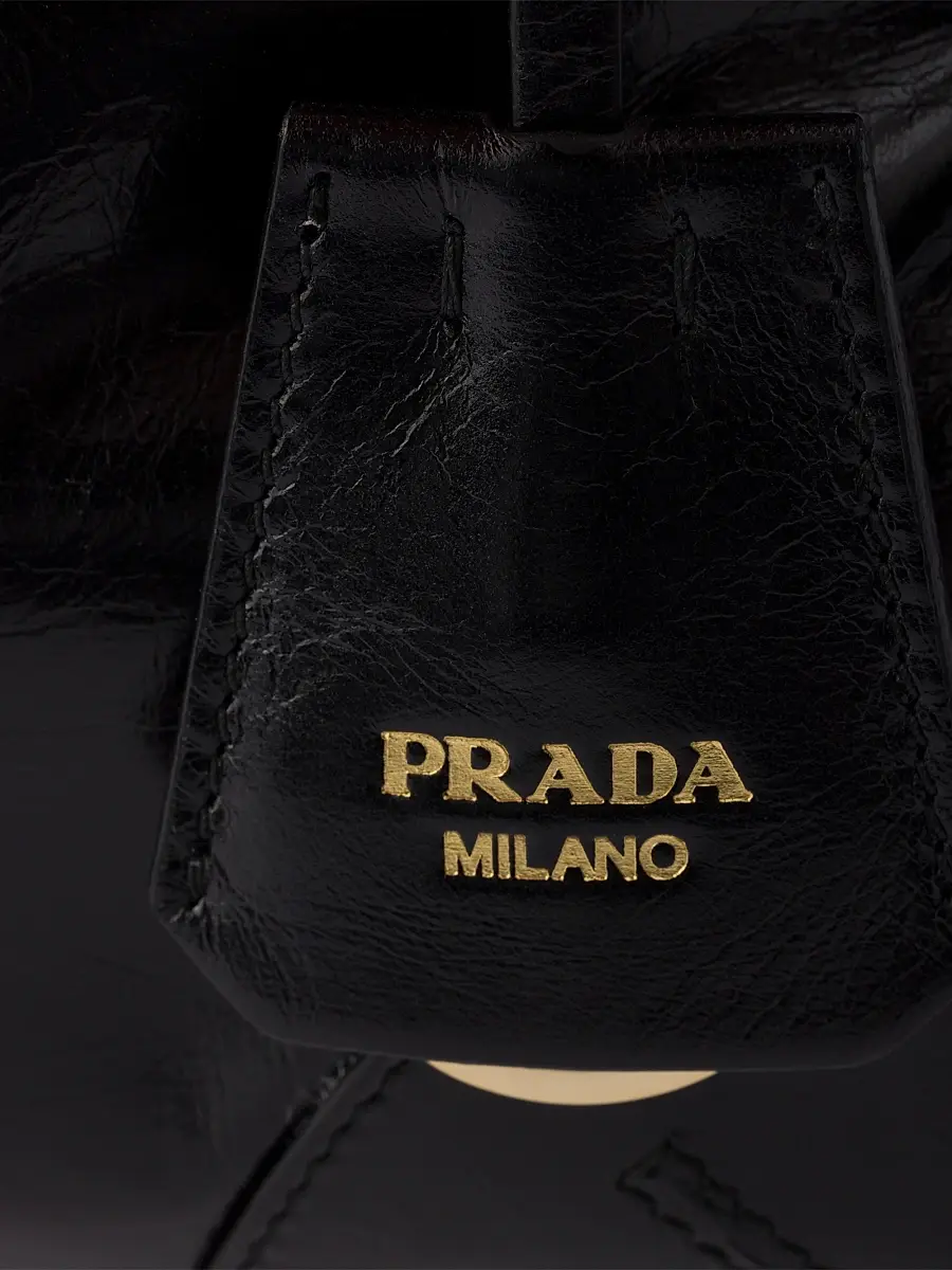 Prada Women's Bonnie Small Leather Top Handle Bag | Thumbnail 9 Prada Women's Bonnie Small Leather Top Handle Bag | Thumbnail 9