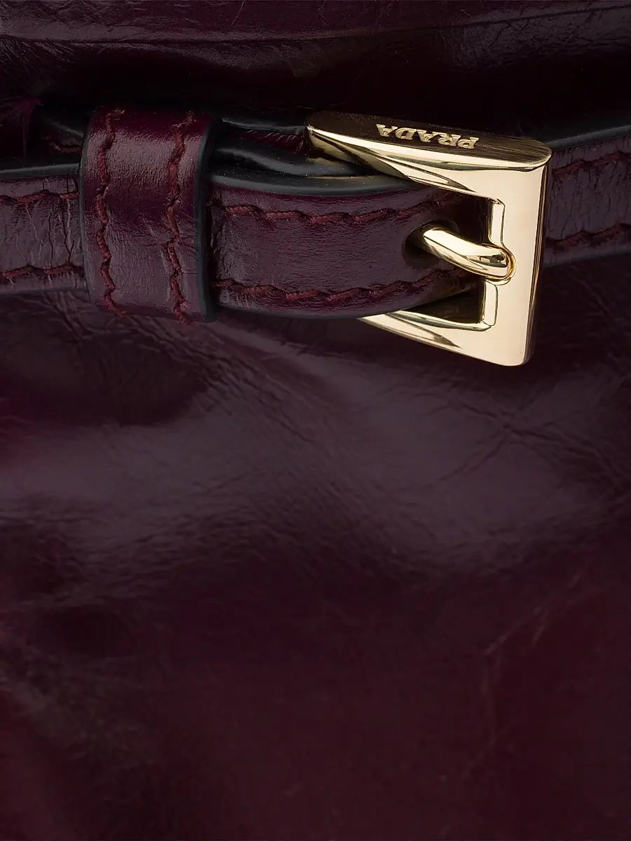Prada Women's Bonnie Leather Mini Shoulder Bag | Thumbnail 7 Prada Women's Bonnie Leather Mini Shoulder Bag | Thumbnail 7