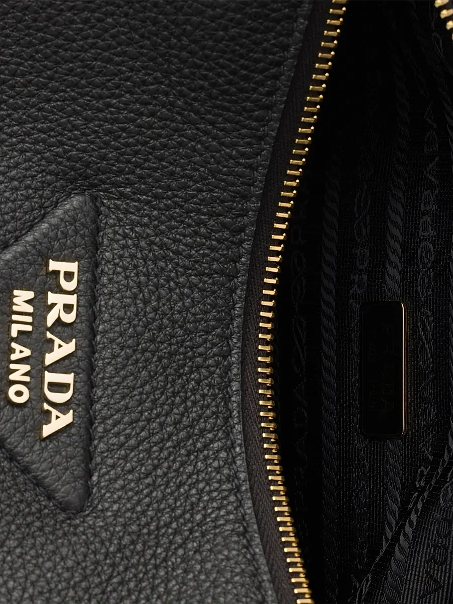 Prada Women's Small Leather Top Handle Bag | Thumbnail 4 Prada Women's Small Leather Top Handle Bag | Thumbnail 4