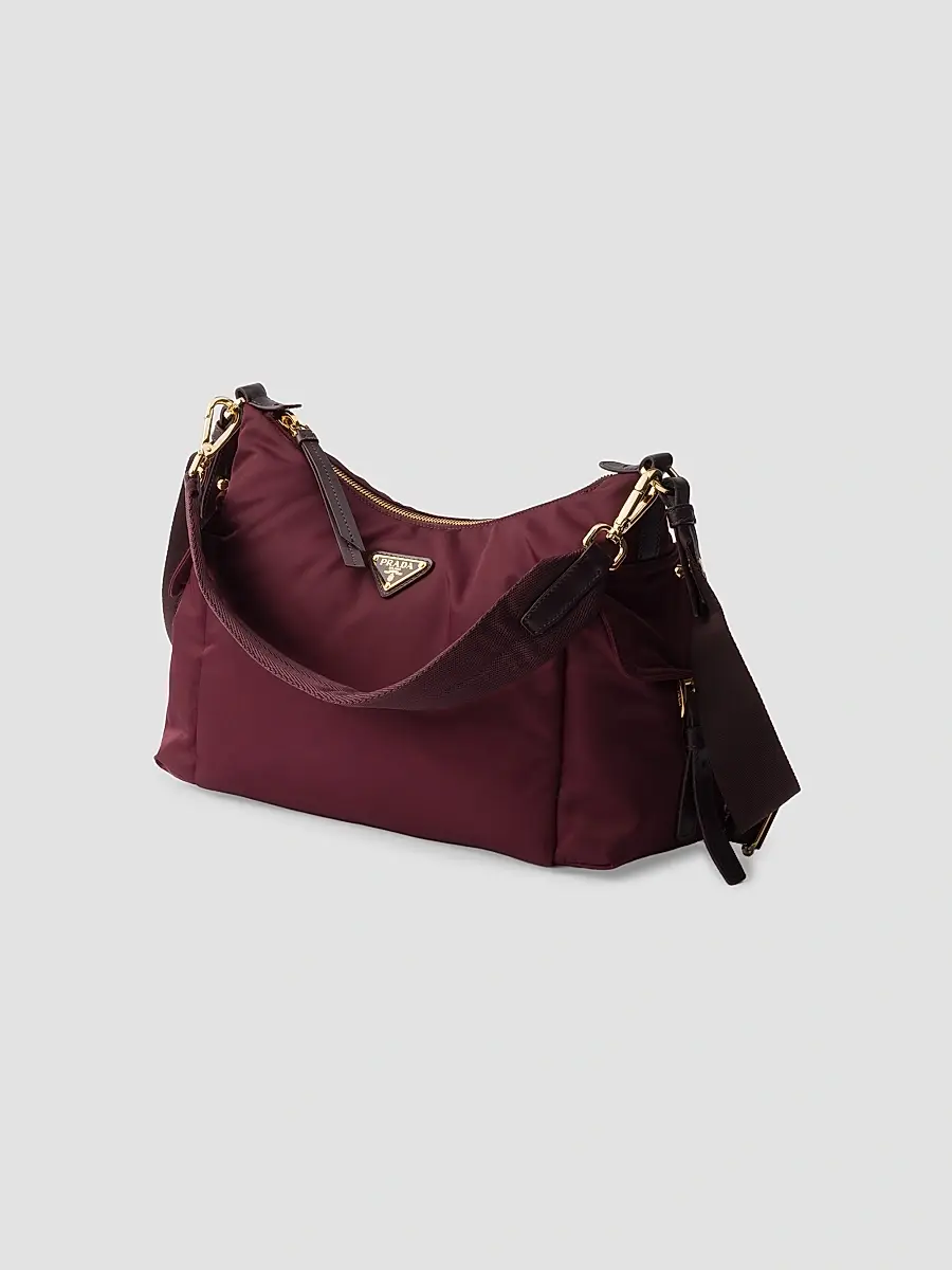 Prada Women's Explore Large Re-Nylon and Leather Shoulder Bag | Thumbnail 2 Prada Women's Explore Large Re-Nylon and Leather Shoulder Bag | Thumbnail 2