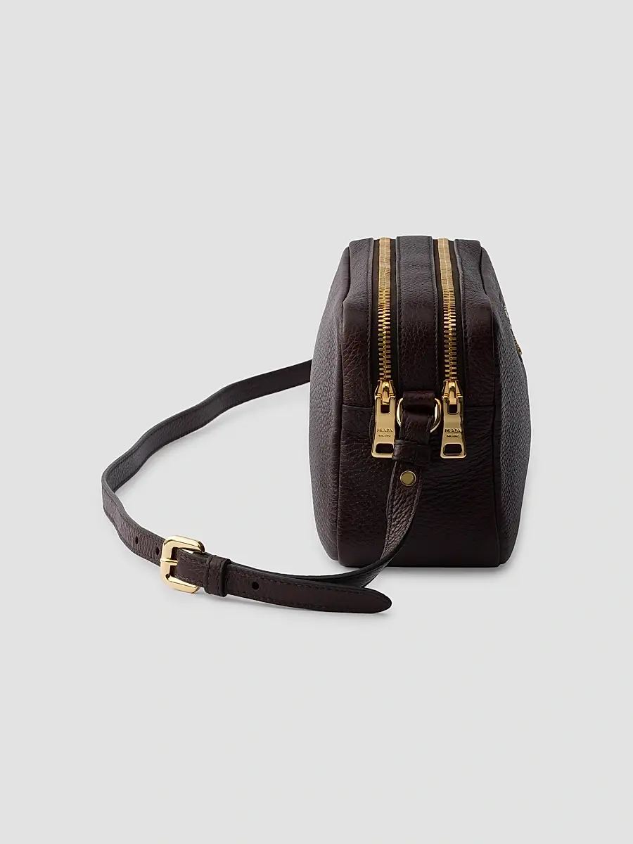 Prada Women's Small Leather Shoulder Bag | Thumbnail 4 Prada Women's Small Leather Shoulder Bag | Thumbnail 4