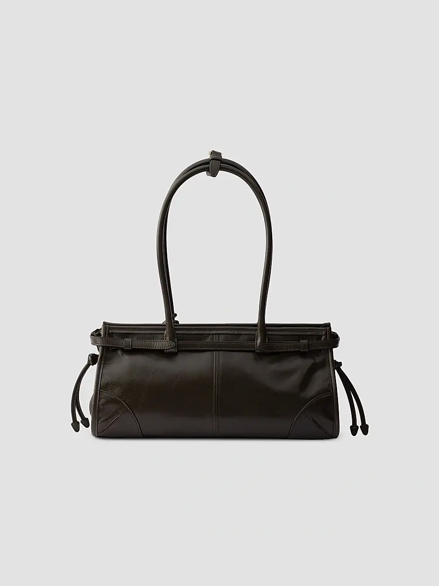 Prada Women's Bonnie Medium Top Handle Leather Bag | Thumbnail 6 Prada Women's Bonnie Medium Top Handle Leather Bag | Thumbnail 6