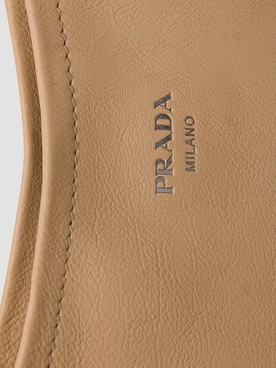 Prada Women's Route Large Leather Shoulder Bag | Thumbnail 5