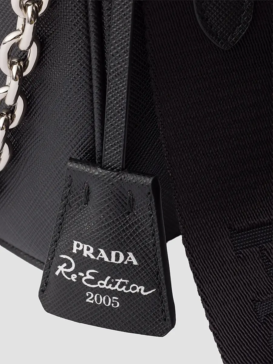 Prada Women's Re-Edition 2005 Saffiano Leather Shoulder Bag | Thumbnail 5 Prada Women's Re-Edition 2005 Saffiano Leather Shoulder Bag | Thumbnail 5