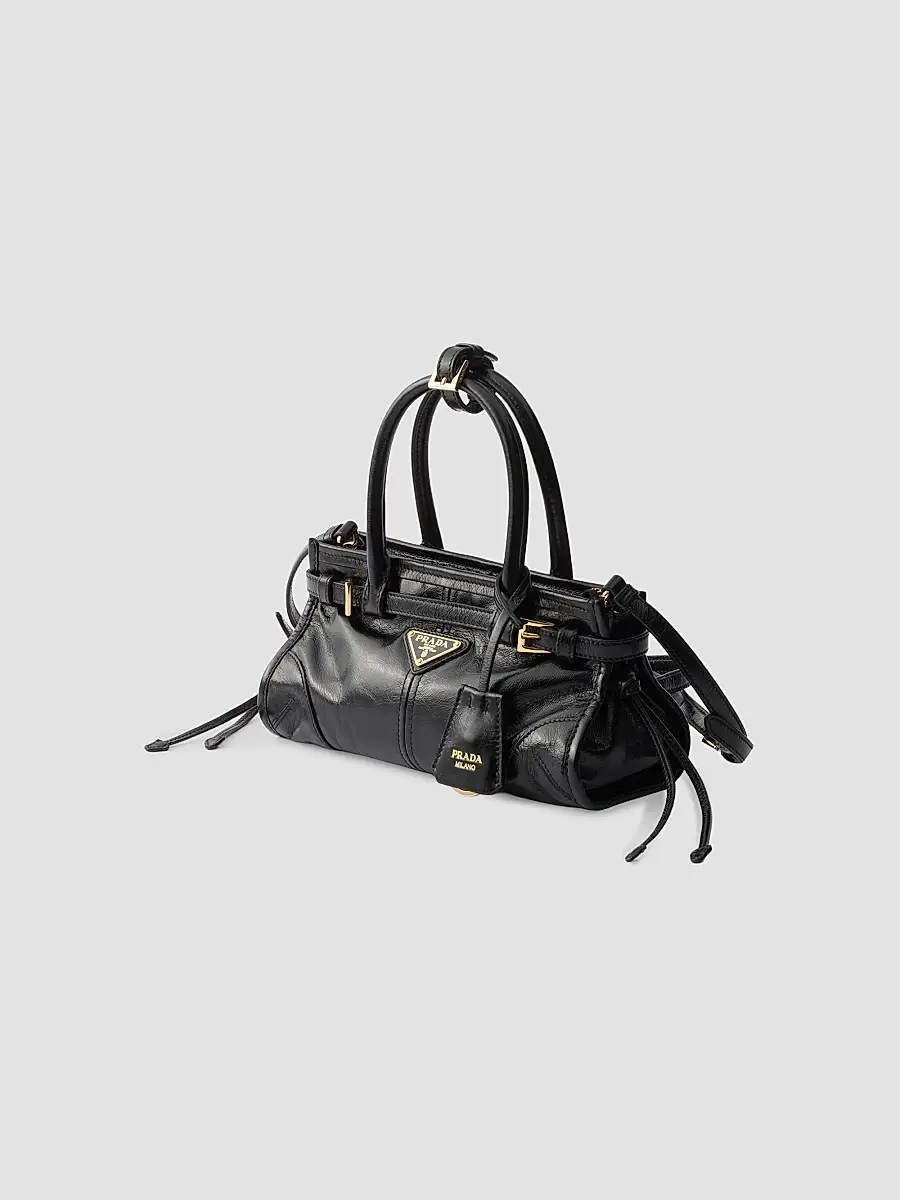 Prada Women's Bonnie Leather Top Handle Bag | Thumbnail 2 Prada Women's Bonnie Leather Top Handle Bag | Thumbnail 2