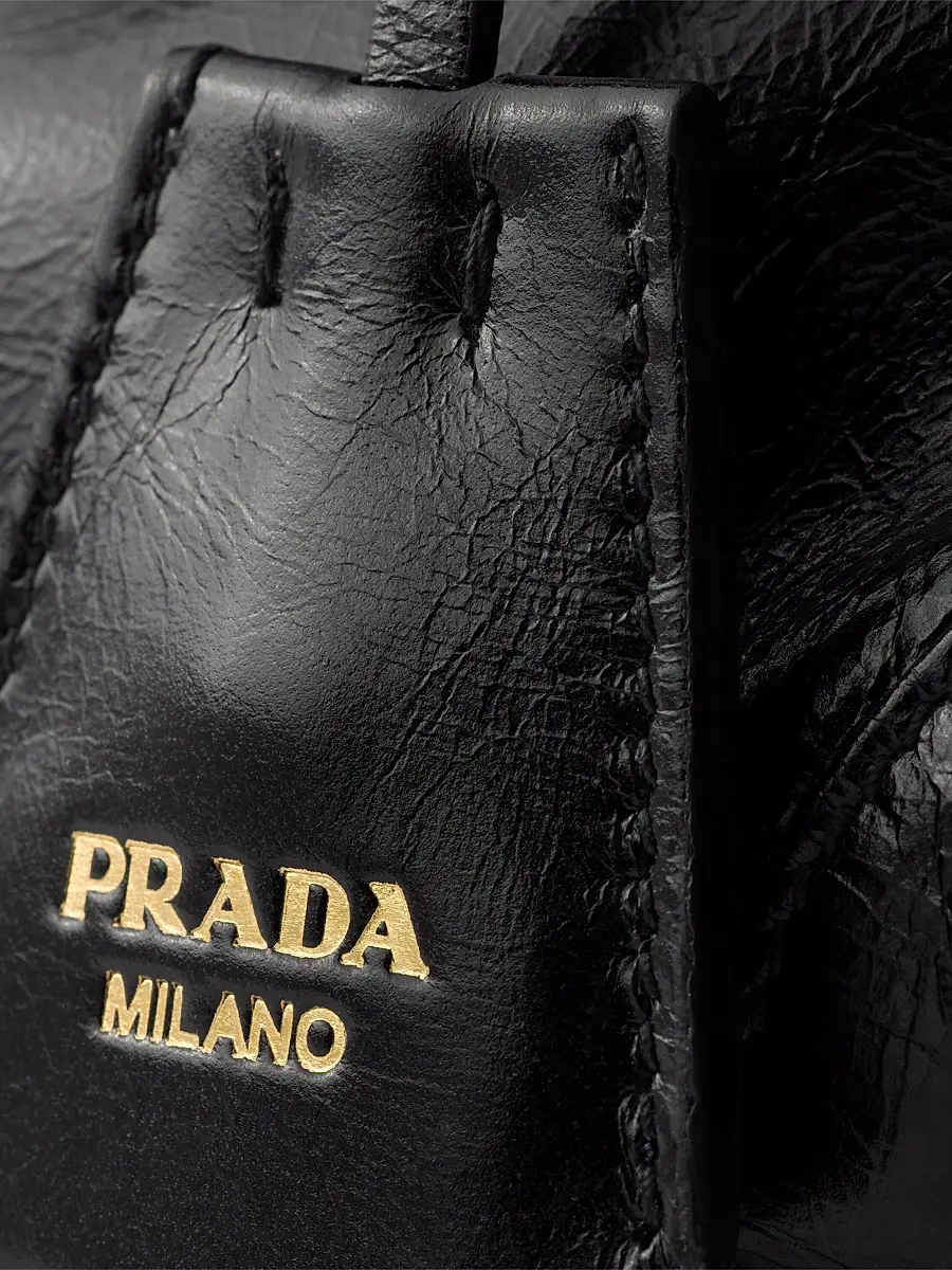 Prada Women's Bonnie Leather Top Handle Bag | Thumbnail 5 Prada Women's Bonnie Leather Top Handle Bag | Thumbnail 5