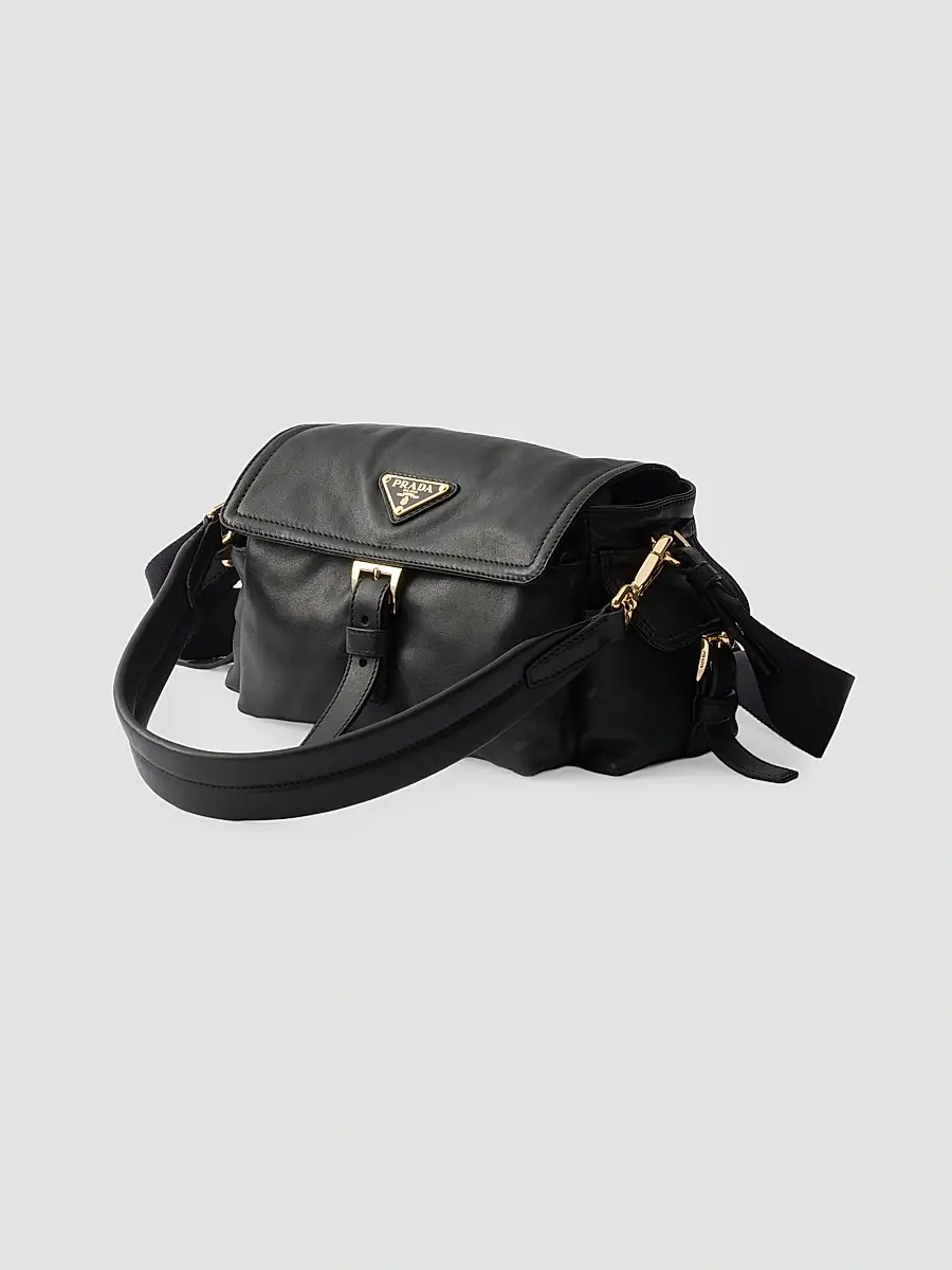 Prada Women's Explore Nappa Leather Mini Top Handle Bag | Thumbnail 2 Prada Women's Explore Nappa Leather Mini Top Handle Bag | Thumbnail 2