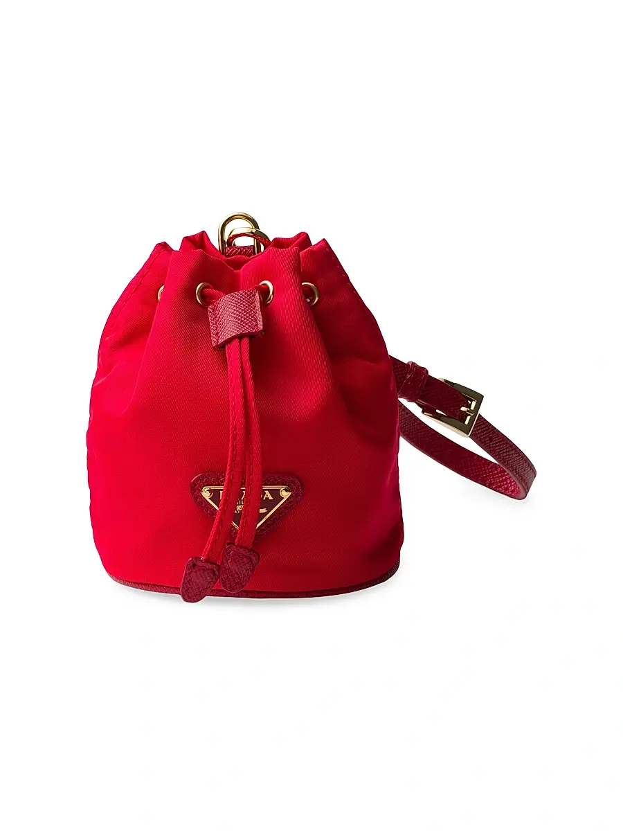 Prada Women's Re-Edition 1978 Re-Nylon Mini Pouch - Red | Image 1 Prada Women's Re-Edition 1978 Re-Nylon Mini Pouch - Red | Image 1