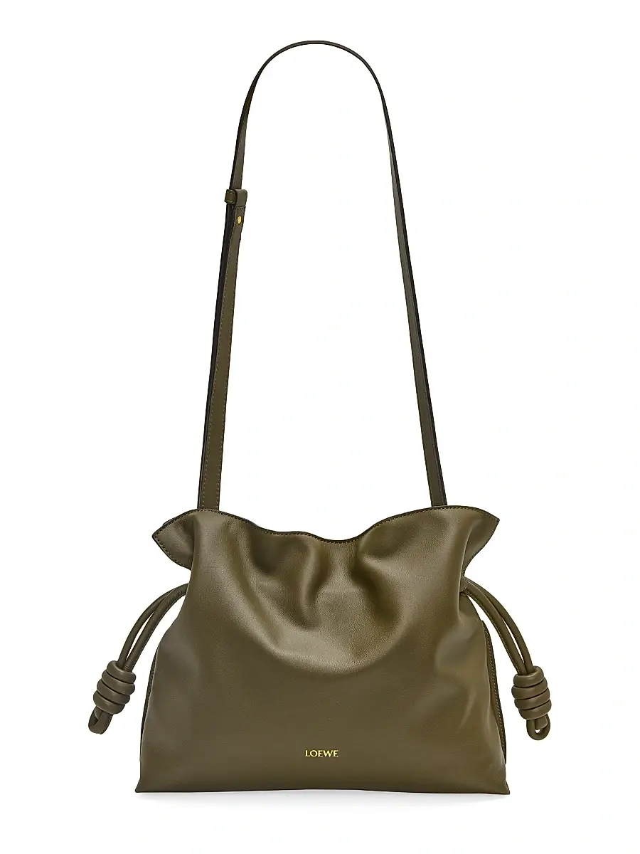 Loewe Women's Flamenco Medium Leather Clutch | Thumbnail 8 Loewe Women's Flamenco Medium Leather Clutch | Thumbnail 8