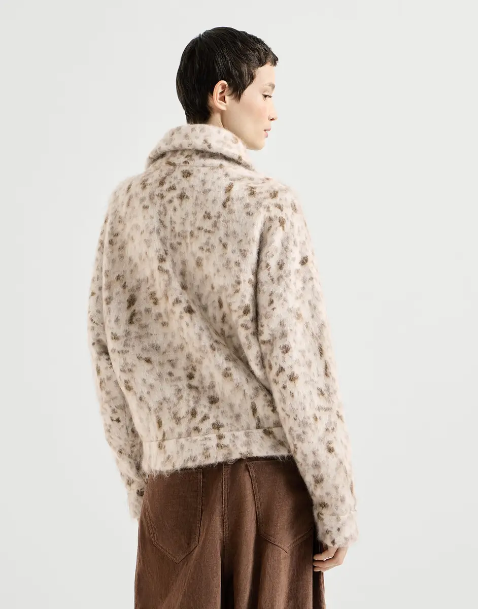Brunello Cucinelli Lynx jacquard cardigan | Thumbnail 4