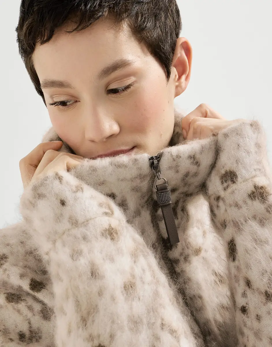 Brunello Cucinelli Lynx jacquard cardigan | Thumbnail 5