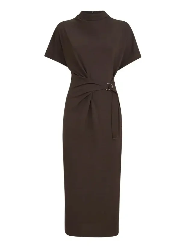 Brunello Cucinelli Wrap belt dress