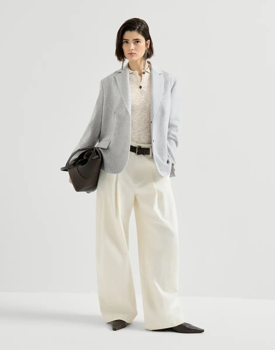 Brunello Cucinelli Flower lace knit polo | Thumbnail 7 Brunello Cucinelli Flower lace knit polo | Thumbnail 7