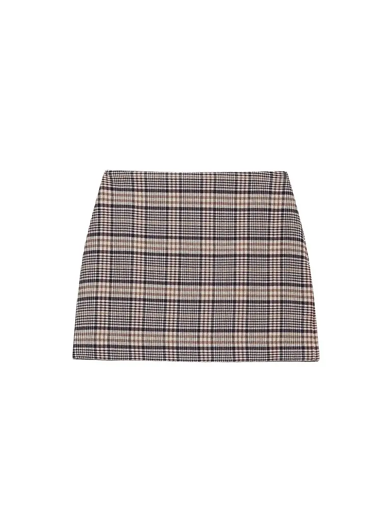 Women's Tierra Check Mini Skirt