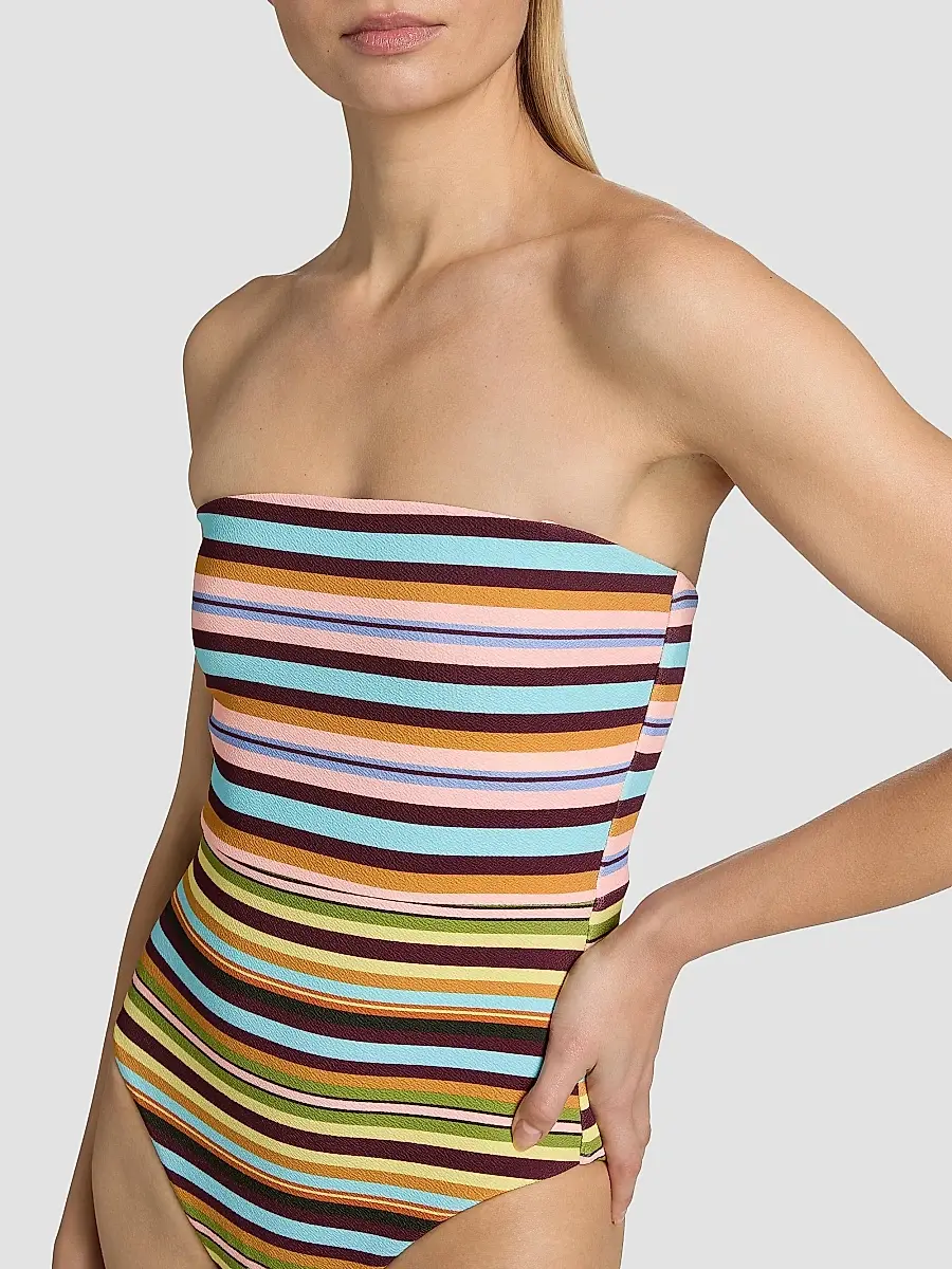 BEACH RIOT Women's Amber Strapless One-Piece Swimsuit | Thumbnail 7 BEACH RIOT Women's Amber Strapless One-Piece Swimsuit | Thumbnail 7