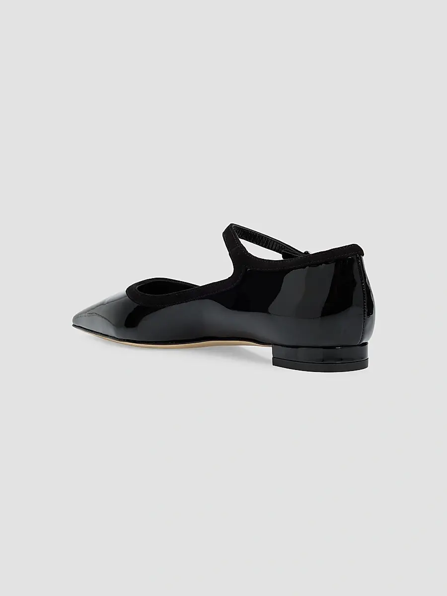 Manolo Blahnik Women's Perdiccamod Patent Leather Mary Janes | Thumbnail 4