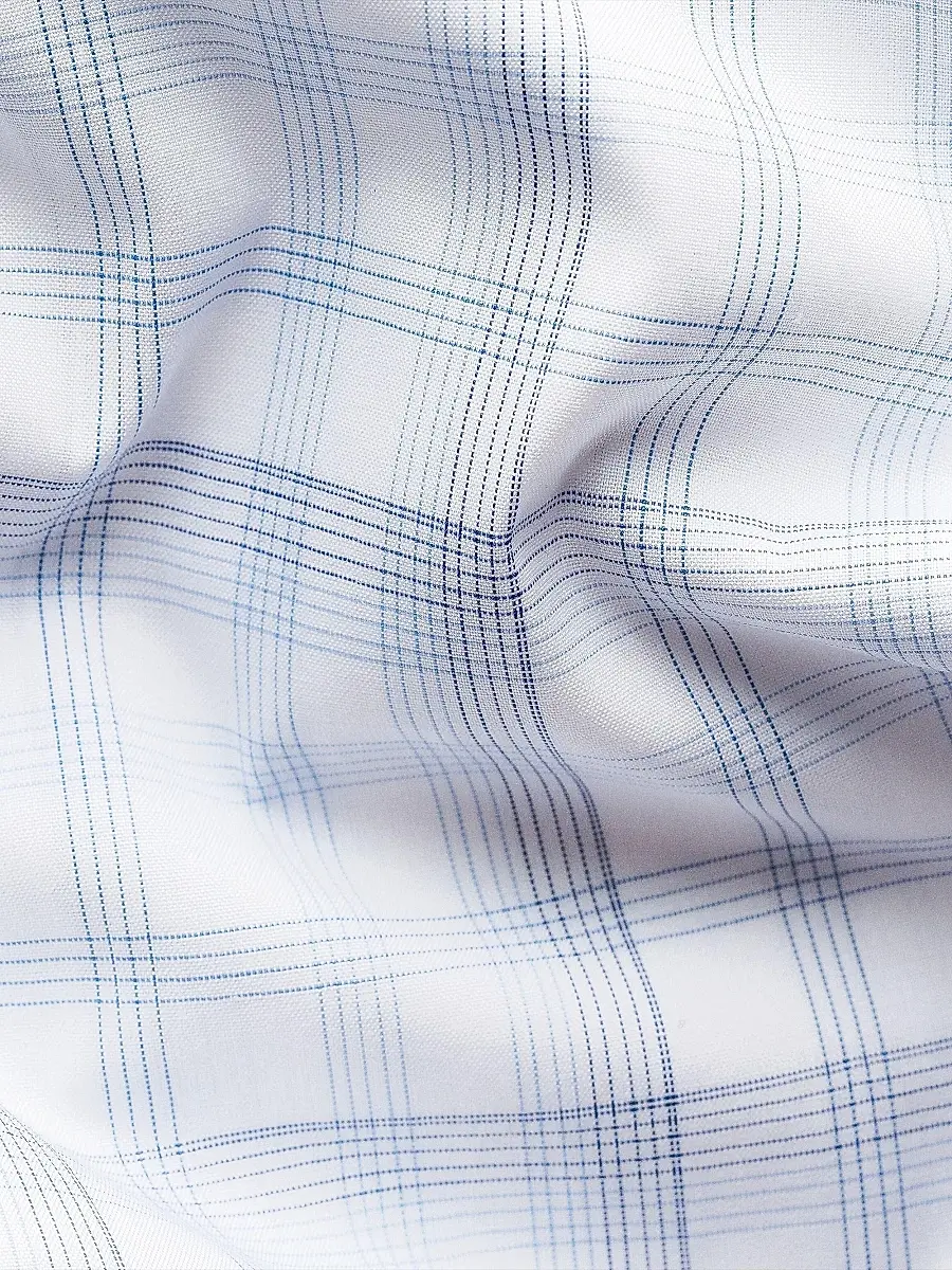 Eton Men's Plaid Cotton Poplin Contemporary-Fit Shirt | Thumbnail 4 Eton Men's Plaid Cotton Poplin Contemporary-Fit Shirt | Thumbnail 4