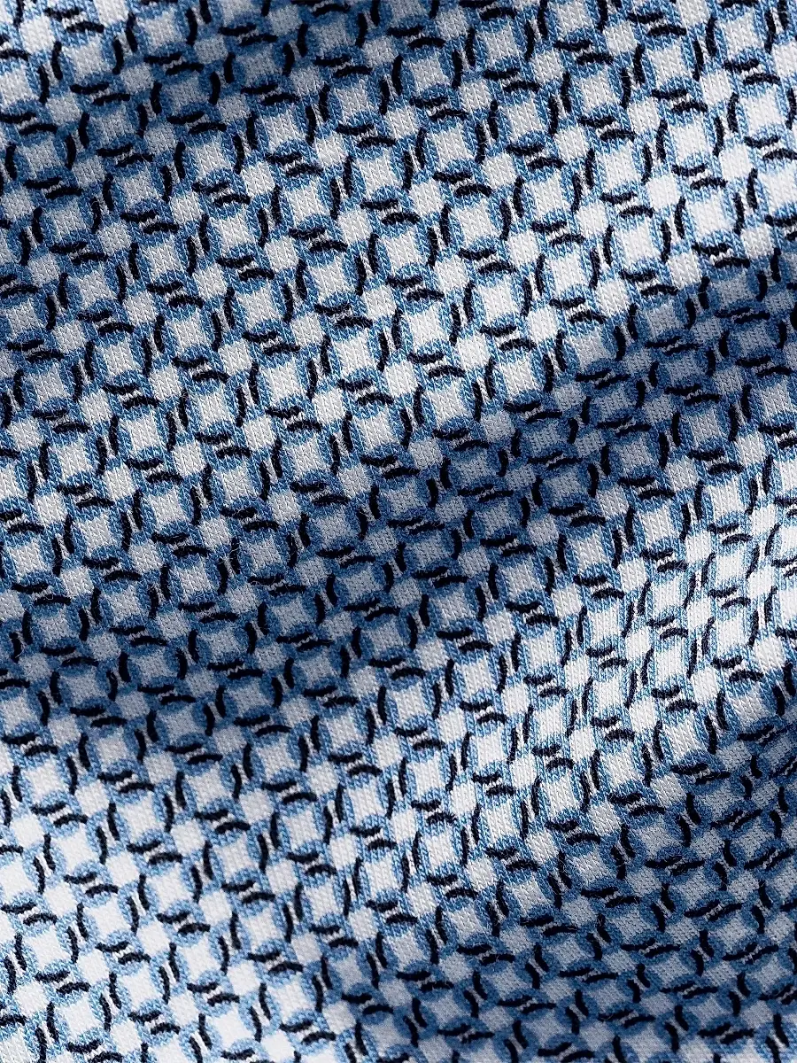Eton Men's Printed Stretch-Cotton Slim-Fit Shirt | Thumbnail 3 Eton Men's Printed Stretch-Cotton Slim-Fit Shirt | Thumbnail 3