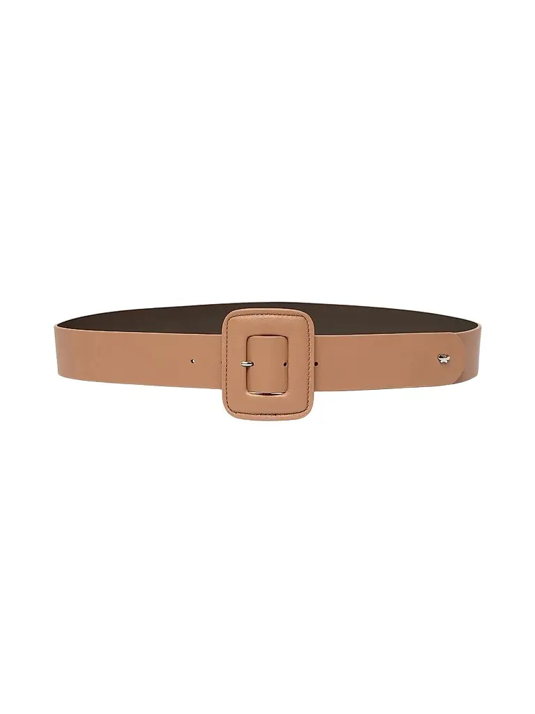 Women's Shiny Nappa Leather Belt