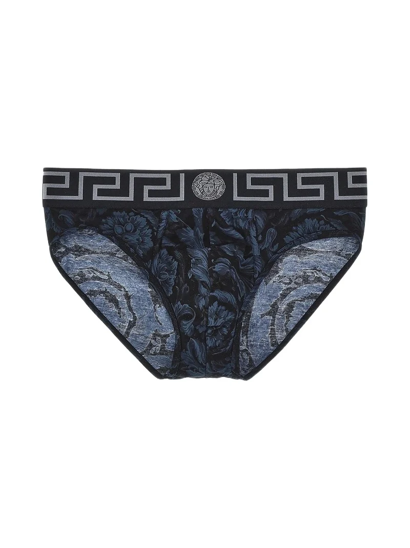 Men's All Over Baroque Print Brief