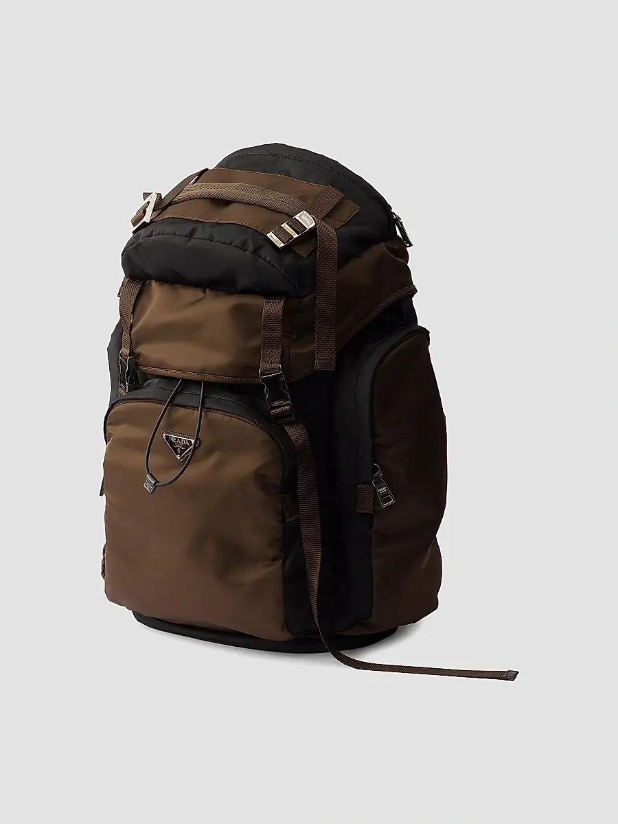 Prada Men's Re-Nylon Backpack | Thumbnail 5 Prada Men's Re-Nylon Backpack | Thumbnail 5