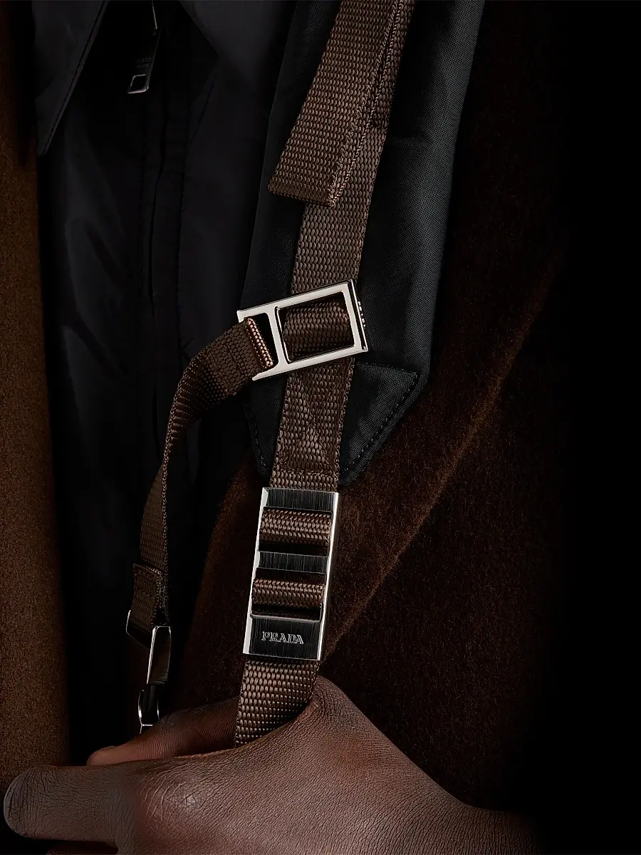 Prada Men's Re-Nylon Backpack | Thumbnail 8 Prada Men's Re-Nylon Backpack | Thumbnail 8