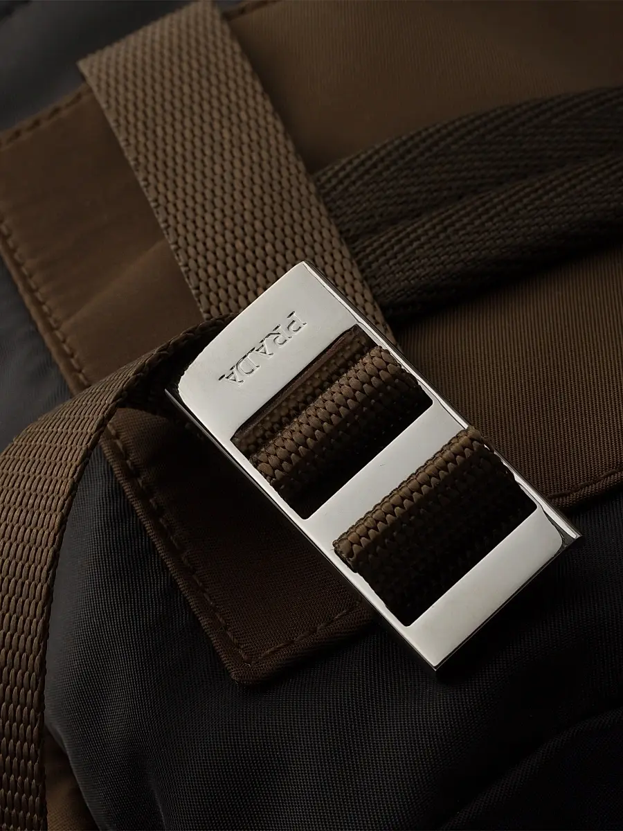Prada Men's Re-Nylon Backpack | Thumbnail 9 Prada Men's Re-Nylon Backpack | Thumbnail 9