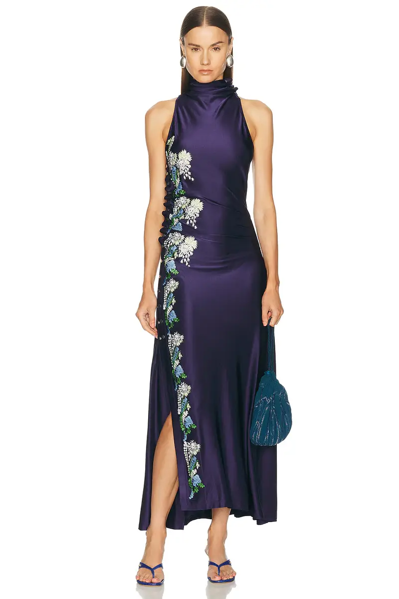 Rabanne Sleeveless Maxi Dress | Image 1 Rabanne Sleeveless Maxi Dress | Image 1