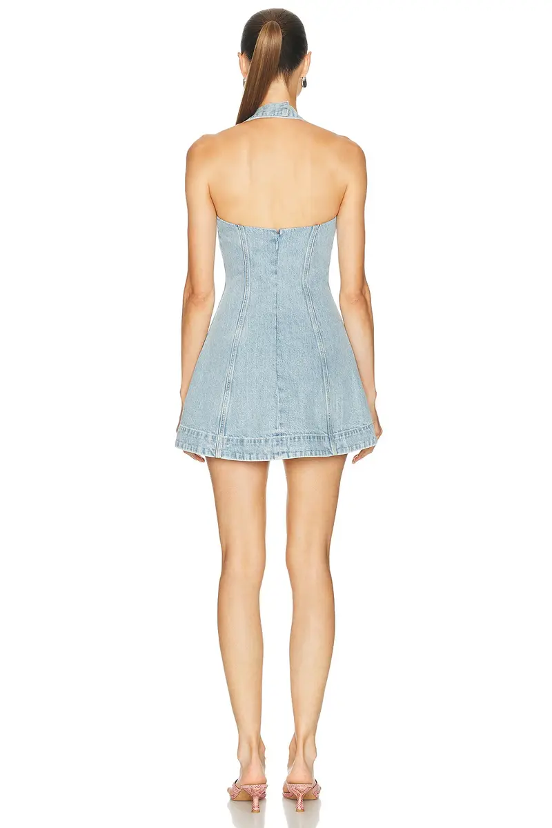 Retrofête Vivara Denim Dress | Thumbnail 3