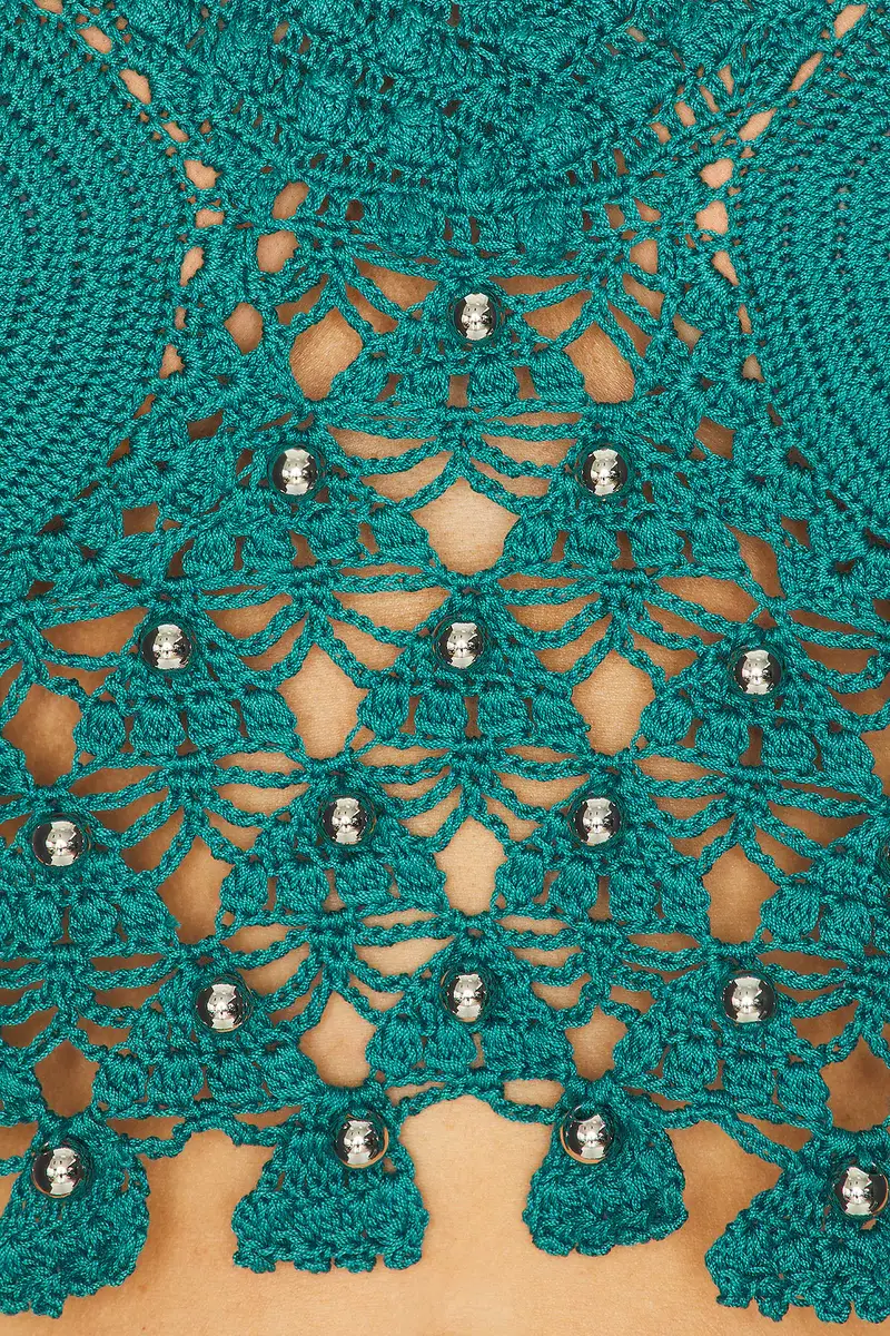 Rabanne Crochet Sleeveless Top | Thumbnail 5 Rabanne Crochet Sleeveless Top | Thumbnail 5