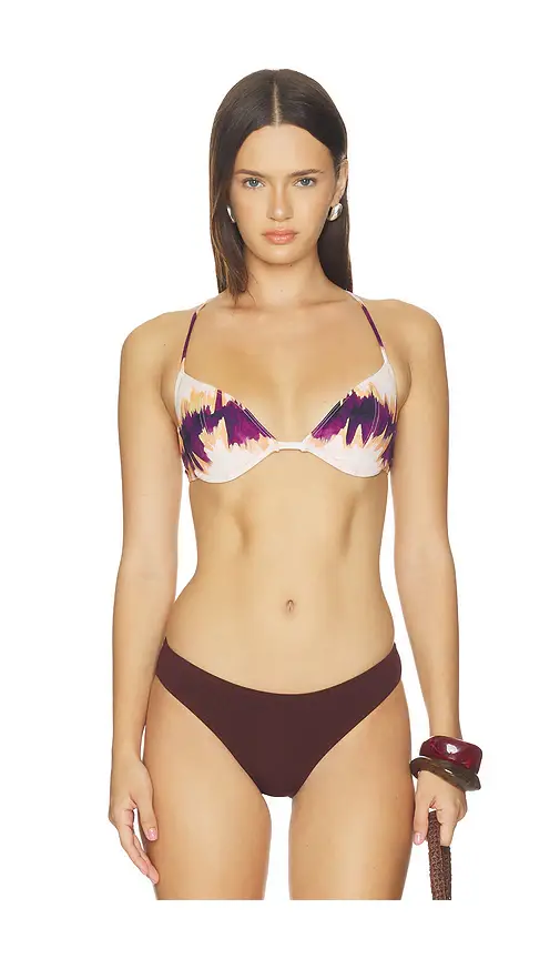 Ulla Johnson Floria Tie Bikini Top | Image 1 Ulla Johnson Floria Tie Bikini Top | Image 1