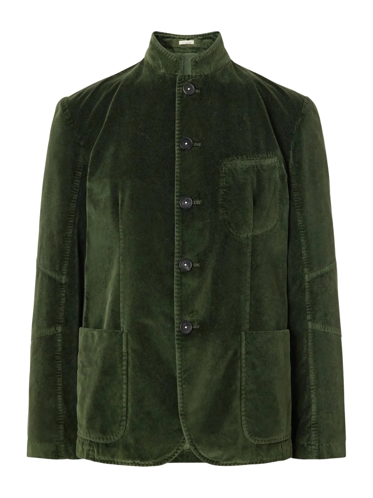Massimo Alba Gstaad Panelled Cotton-Velvet Jacket - Men