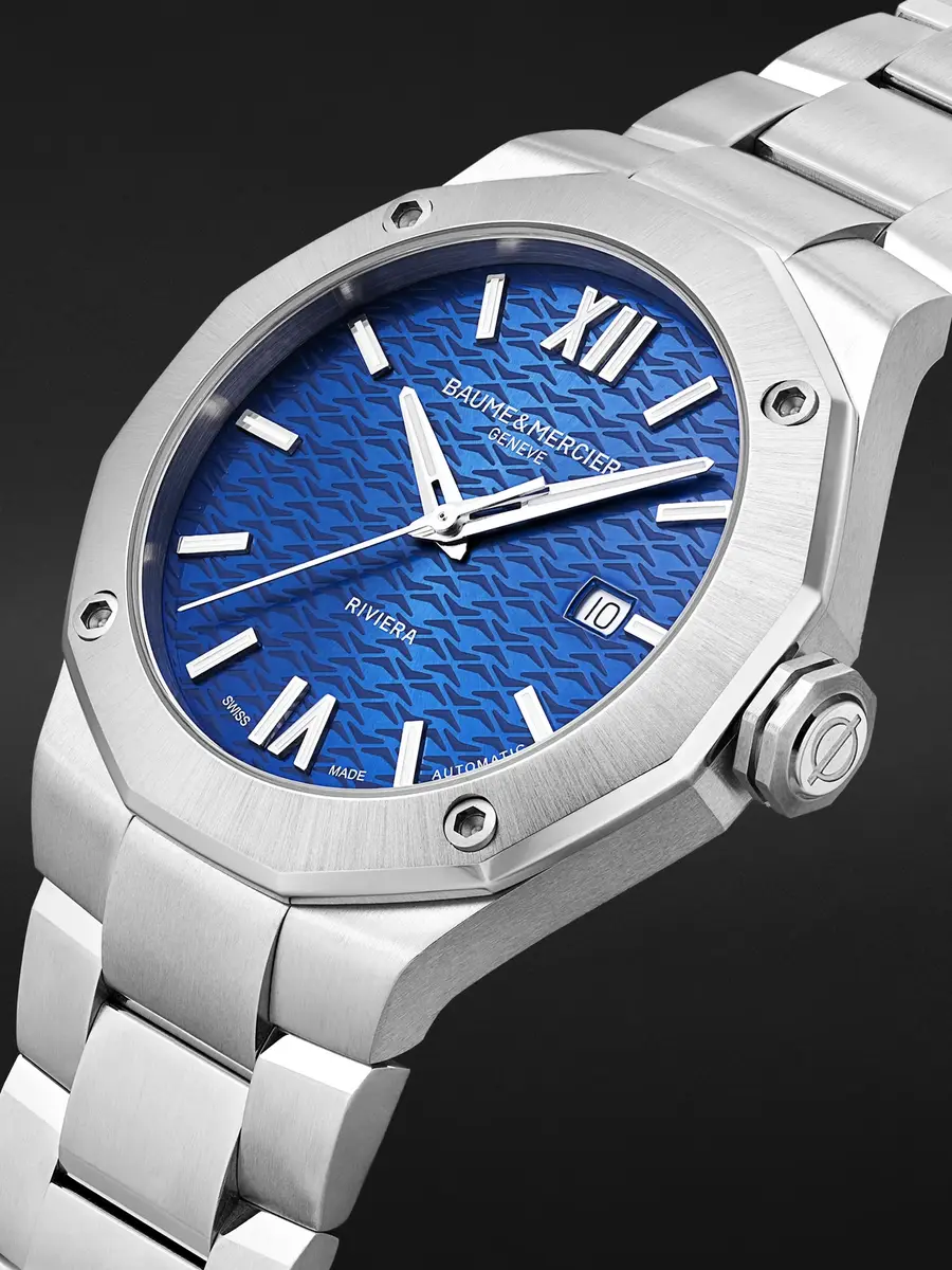 Baume & Mercier Riviera Automatic Stainless Steel Watch, Ref. M0A10620 - Men | Thumbnail 4