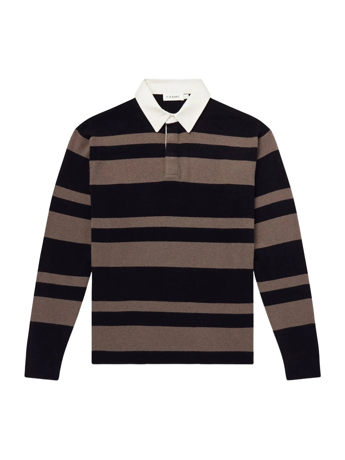 Striped Wool and Cashmere-Blend Polo Shirt - Men