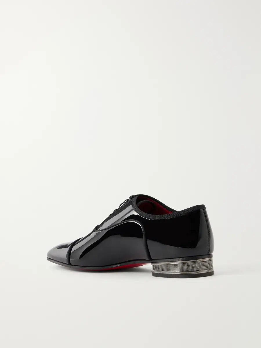 Christian Louboutin Greggo Patent-Leather Oxford Shoes - Men | Thumbnail 4 Christian Louboutin Greggo Patent-Leather Oxford Shoes - Men | Thumbnail 4