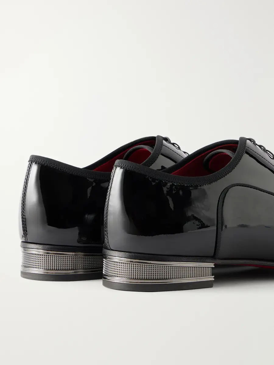 Christian Louboutin Greggo Patent-Leather Oxford Shoes - Men | Thumbnail 5 Christian Louboutin Greggo Patent-Leather Oxford Shoes - Men | Thumbnail 5