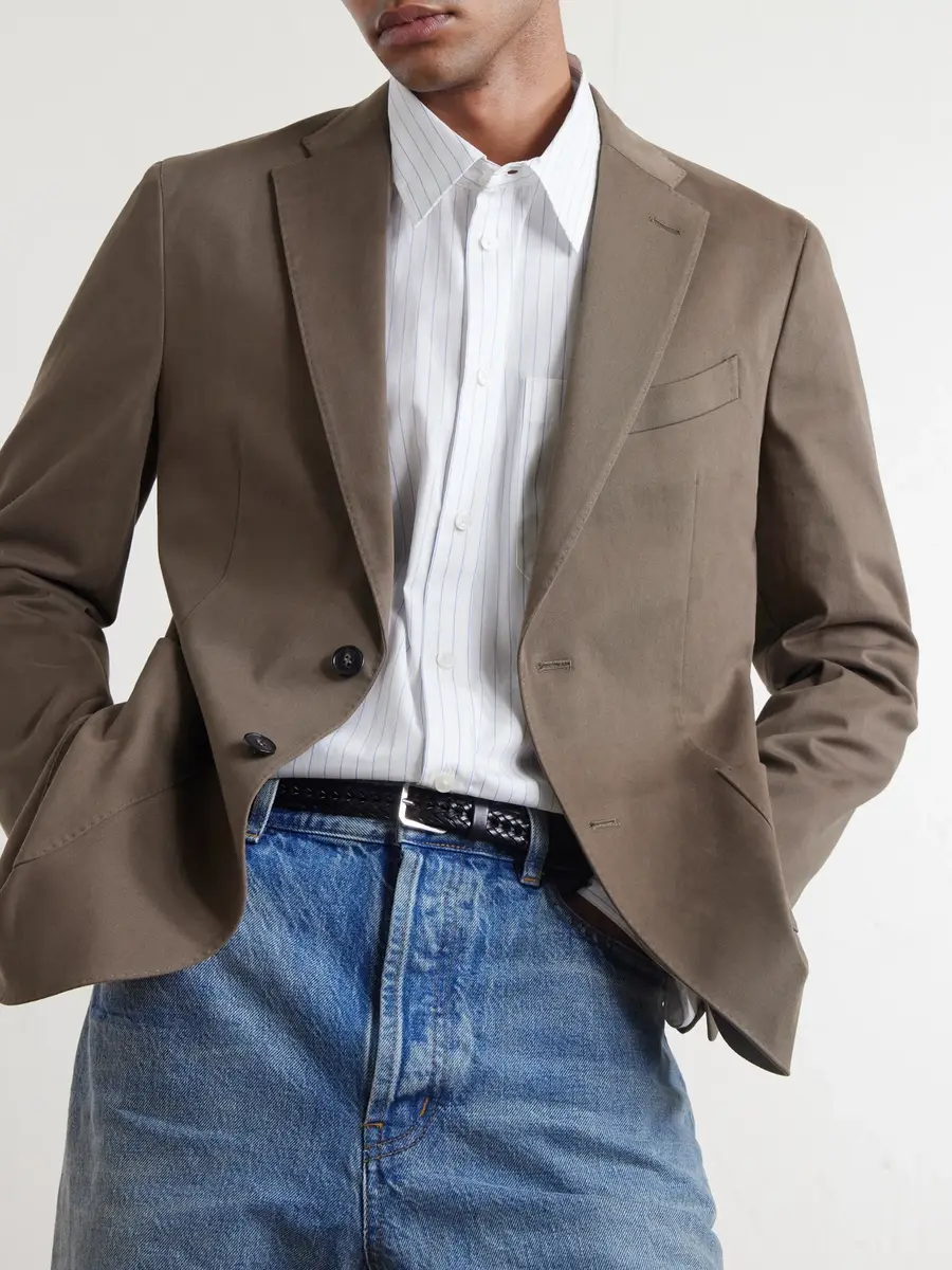 Slowear Incotex Stretch-Cotton Gabardine Suit Jacket - Men | Thumbnail 5 Slowear Incotex Stretch-Cotton Gabardine Suit Jacket - Men | Thumbnail 5