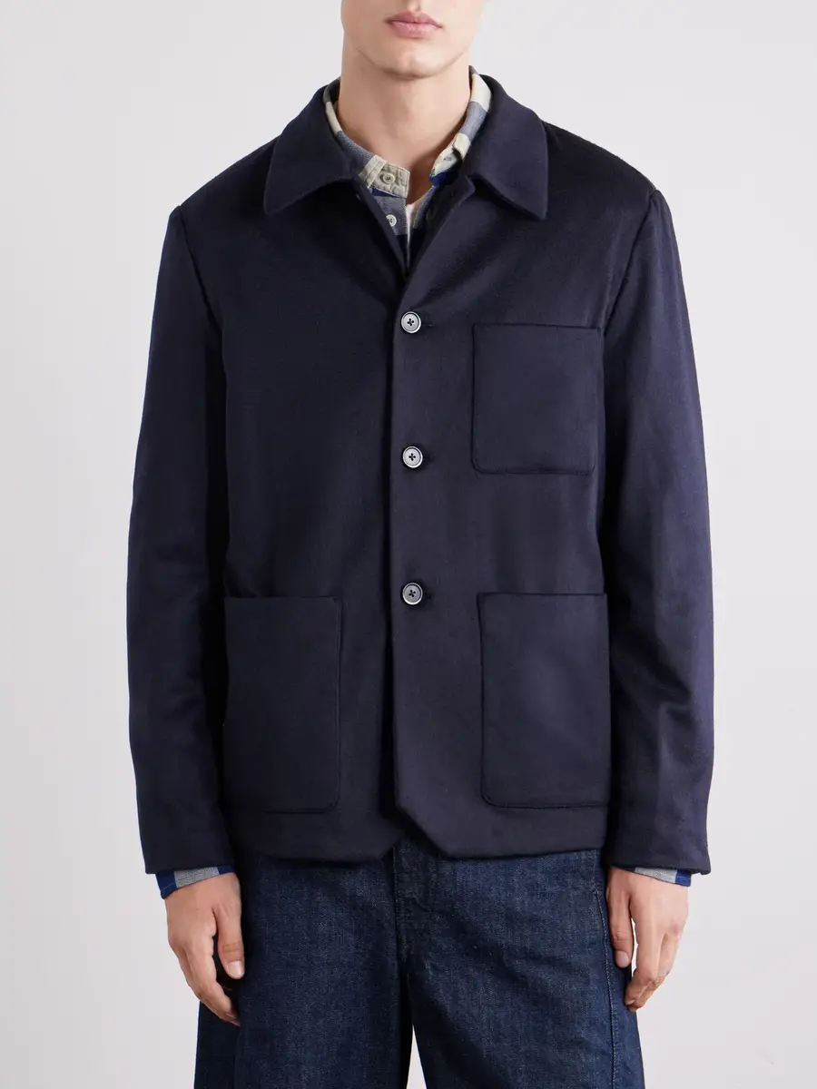 Barena Cashmere Overshirt - Men | Thumbnail 3