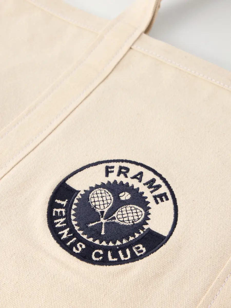 Frame Logo-Appliquéd Cotton-Canvas Tennis Tote Bag - Men | Thumbnail 6 Frame Logo-Appliquéd Cotton-Canvas Tennis Tote Bag - Men | Thumbnail 6