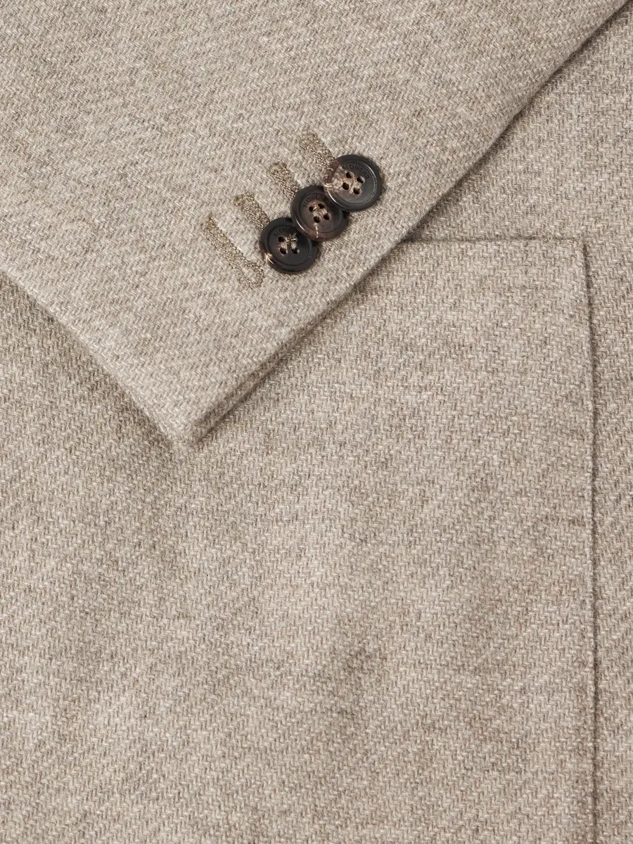 Slowear Incotex Cotton, Wool and Cashmere-Blend Jacquard Blazer - Men | Thumbnail 6 Slowear Incotex Cotton, Wool and Cashmere-Blend Jacquard Blazer - Men | Thumbnail 6