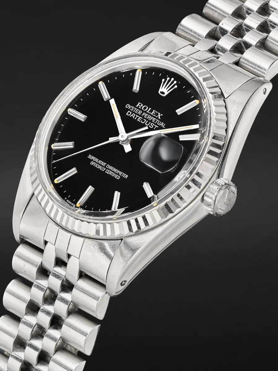Wind Vintage Rolex Vintage 1985 Datejust Automatic 36mm Stainless Steel Watch, ref. 16014 (Fits up to 7.5' wrist) - Men | Thumbnail 2 Wind Vintage Rolex Vintage 1985 Datejust Automatic 36mm Stainless Steel Watch, ref. 16014 (Fits up to 7.5' wrist) - Men | Thumbnail 2