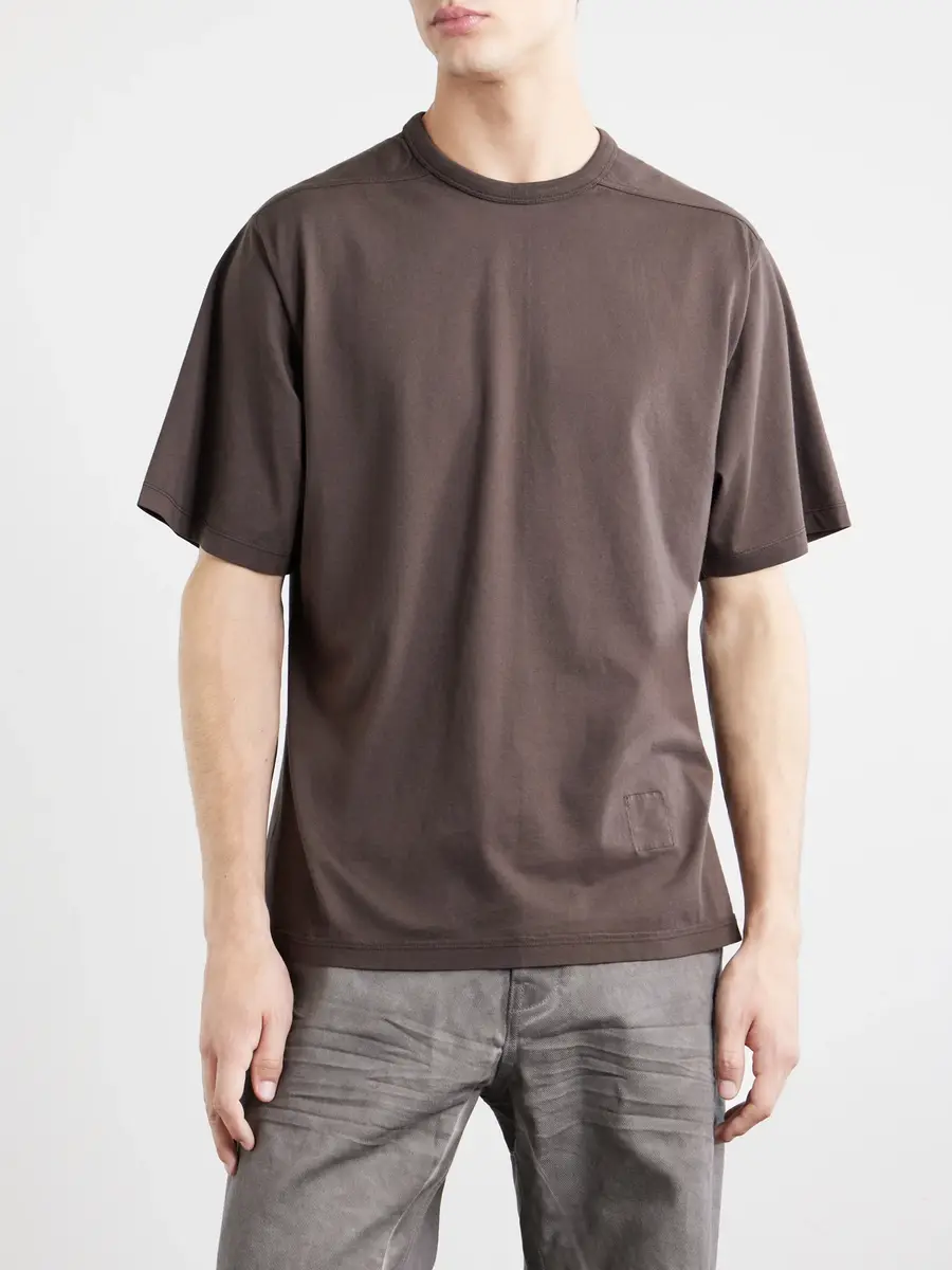 DRKSHDW by Rick Owens Brad Cotton-jersey T-Shirt - Men | Thumbnail 3 DRKSHDW by Rick Owens Brad Cotton-jersey T-Shirt - Men | Thumbnail 3