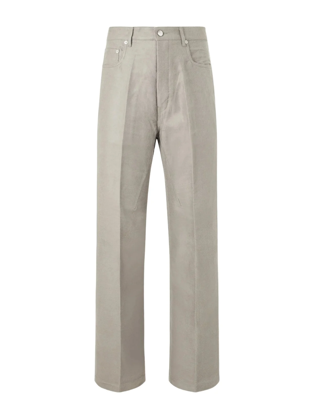 Rick Owens Geth Straight-Leg Ramie and Cotton-Blend Gabardine Trousers - Men