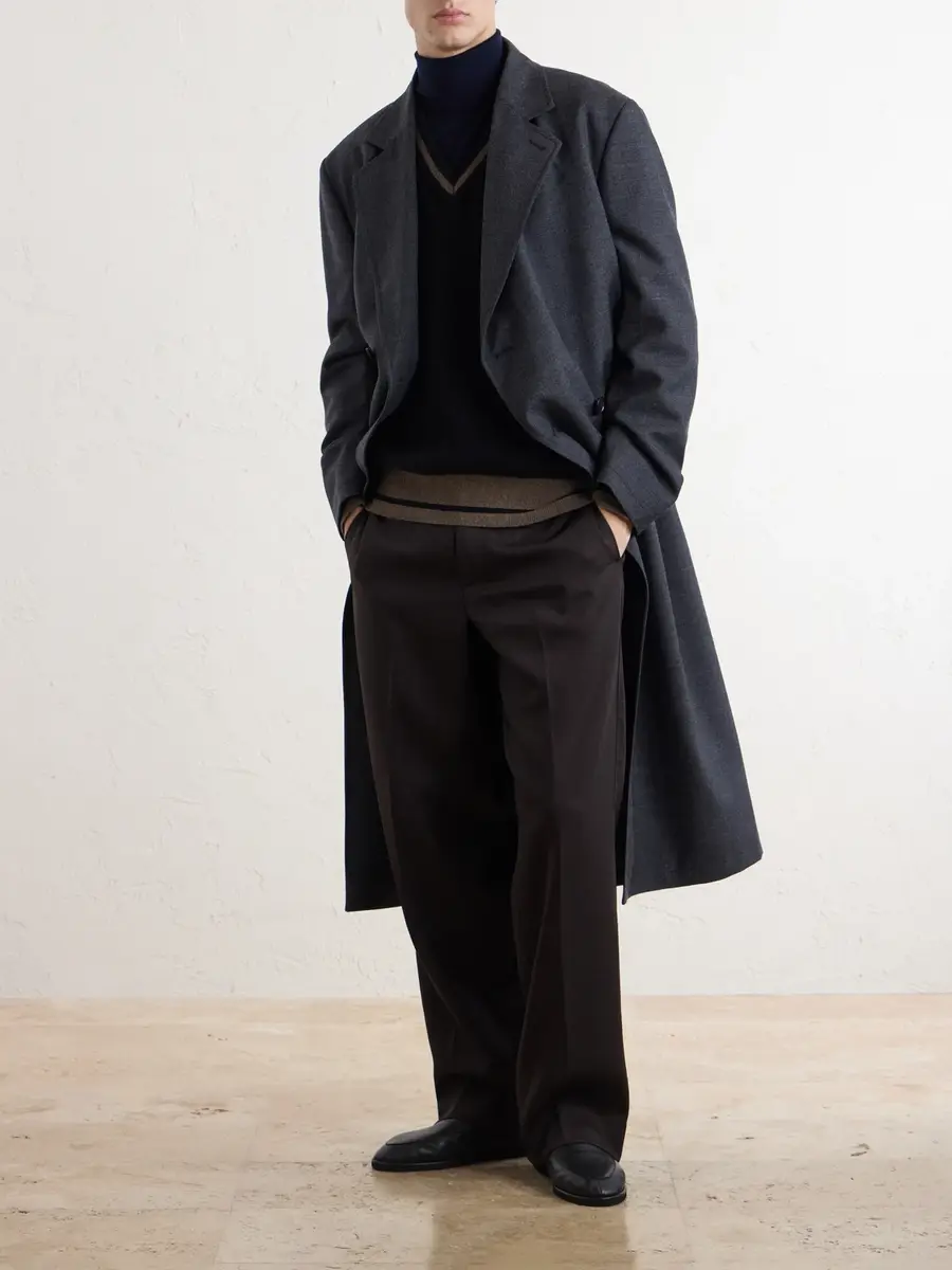 Oliver Spencer Hawes Wool Sweater - Men | Thumbnail 2 Oliver Spencer Hawes Wool Sweater - Men | Thumbnail 2