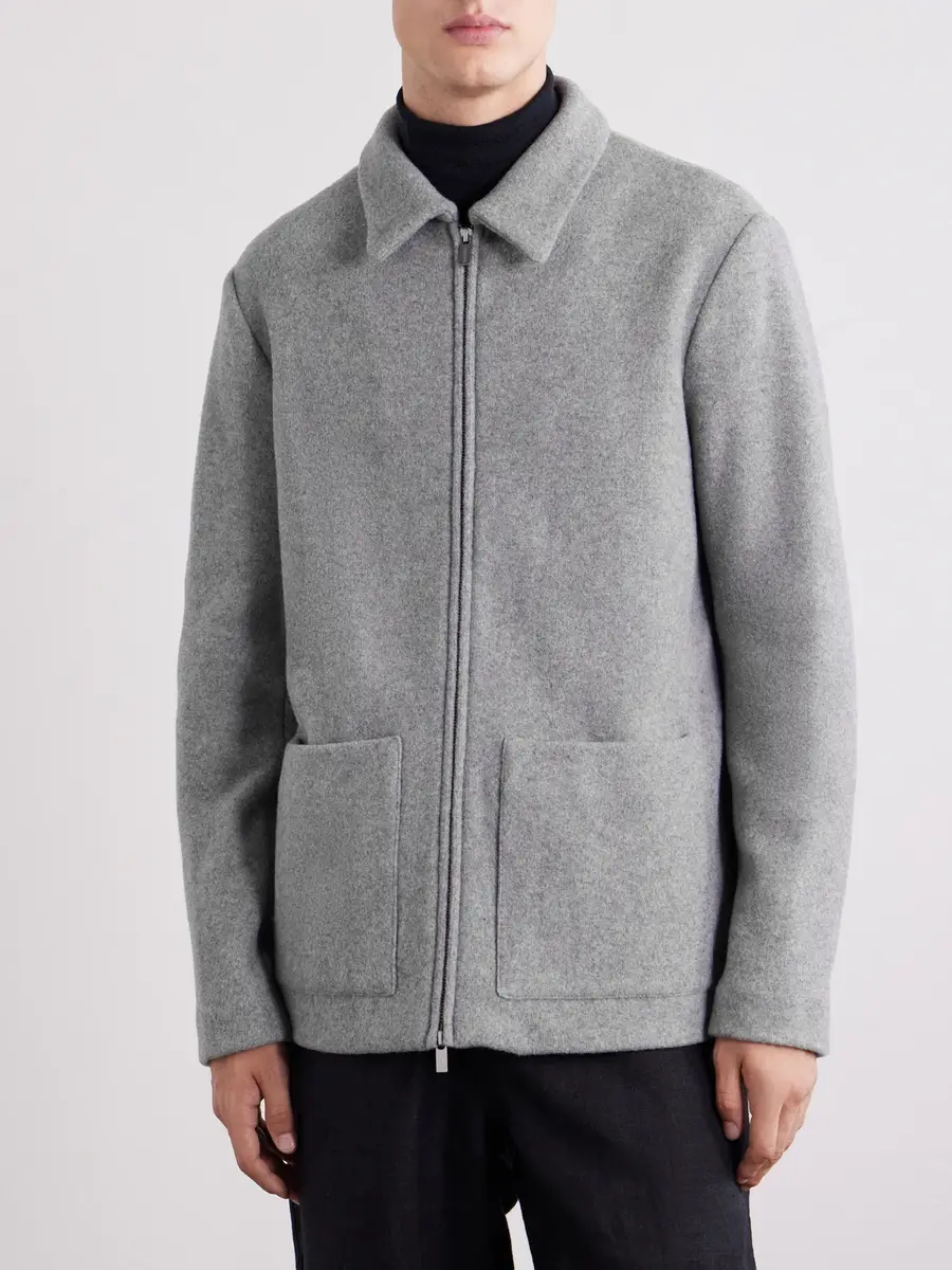 Barena Cotton-Blend Felt Overshirt - Men | Thumbnail 3 Barena Cotton-Blend Felt Overshirt - Men | Thumbnail 3