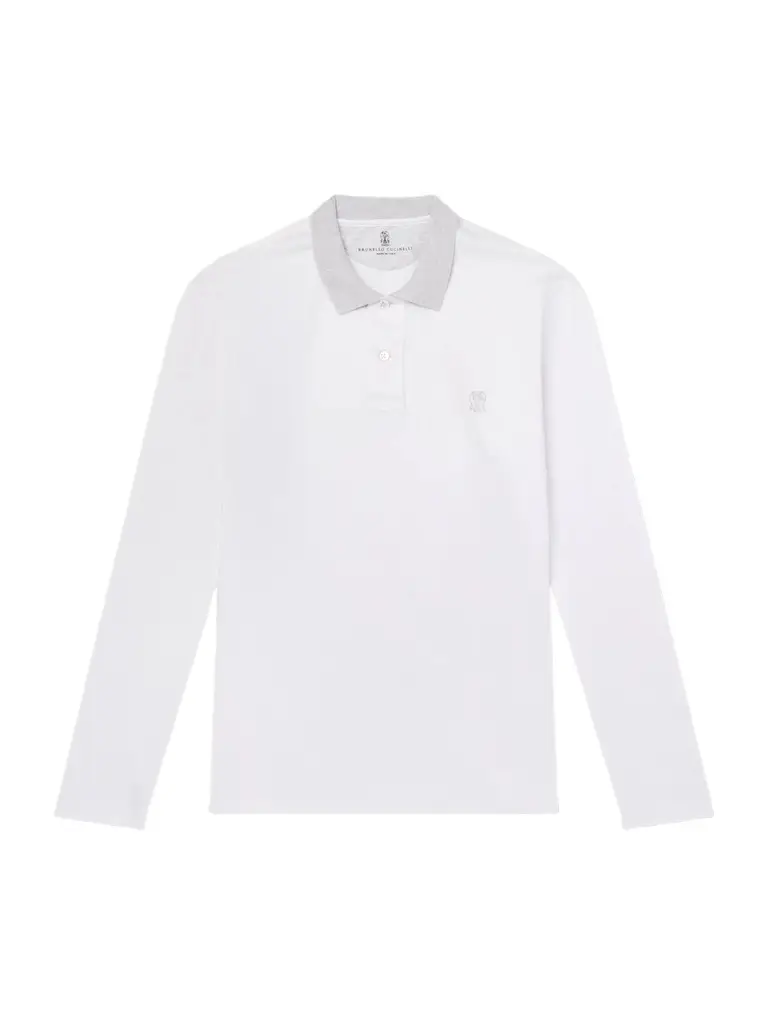 Logo-Appliquéd Cotton-Piqué Polo Shirt - Men Logo-Appliquéd Cotton-Piqué Polo Shirt - Men