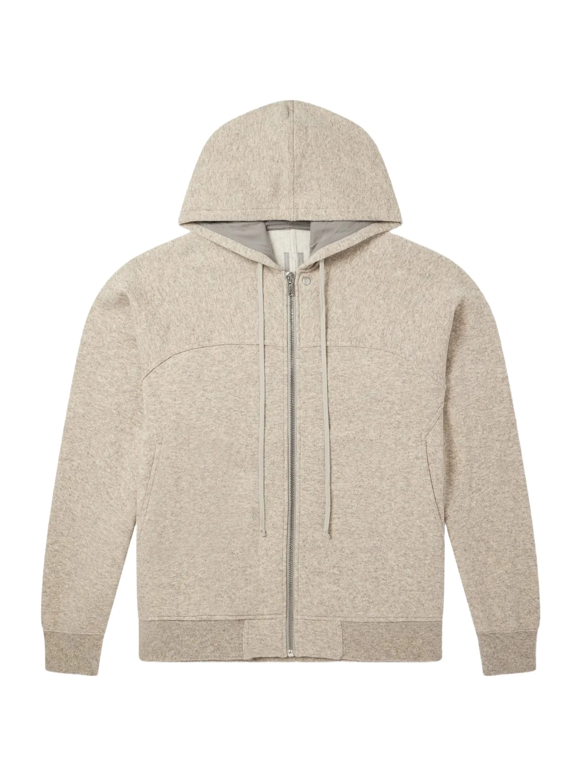 Wool and Cotton-Blend Zip-Up Hoodie - Men